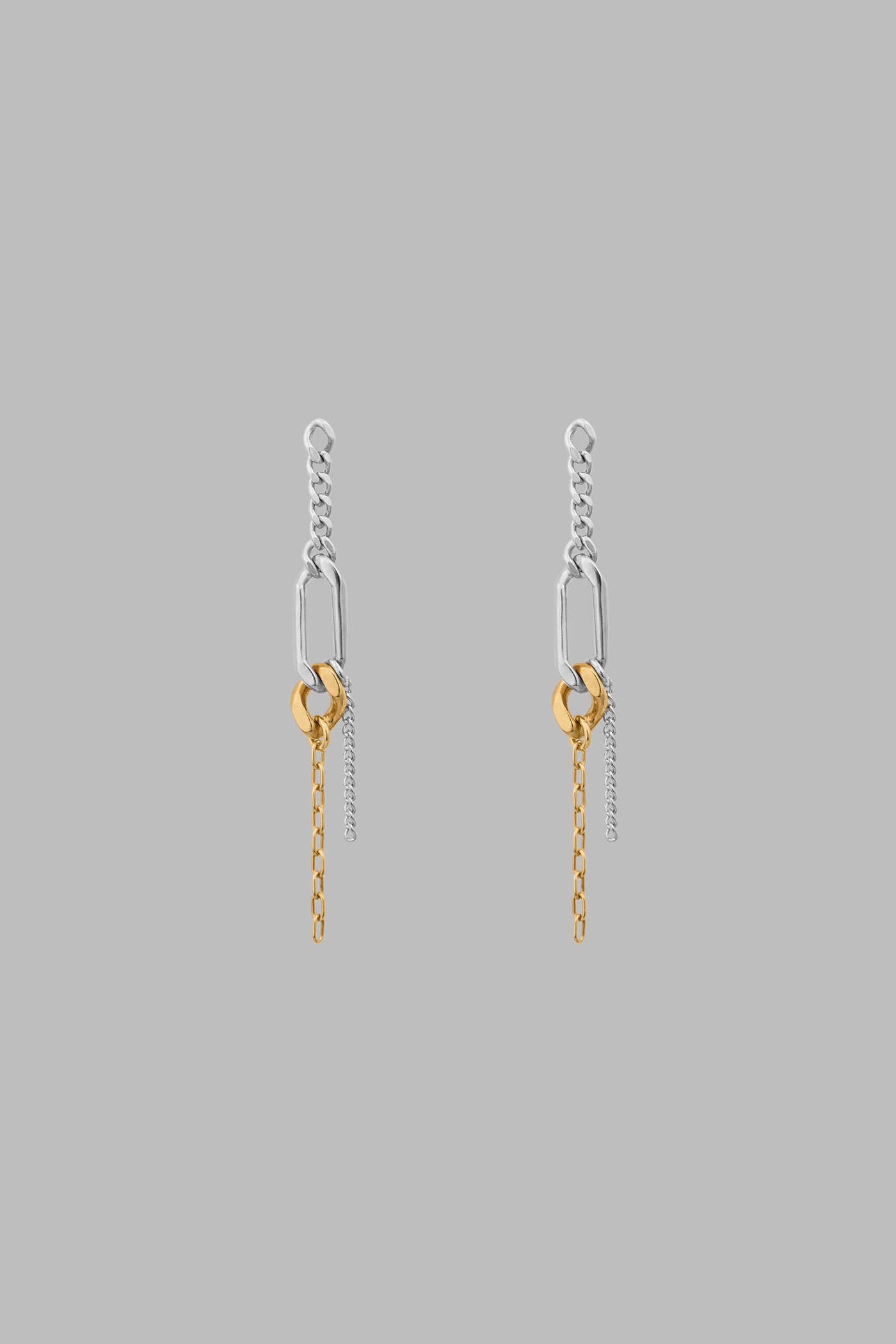 MULTI-CHAIN DROP EARRINGS END CUSTOM JEWELLERS × HYKE – HYKE 