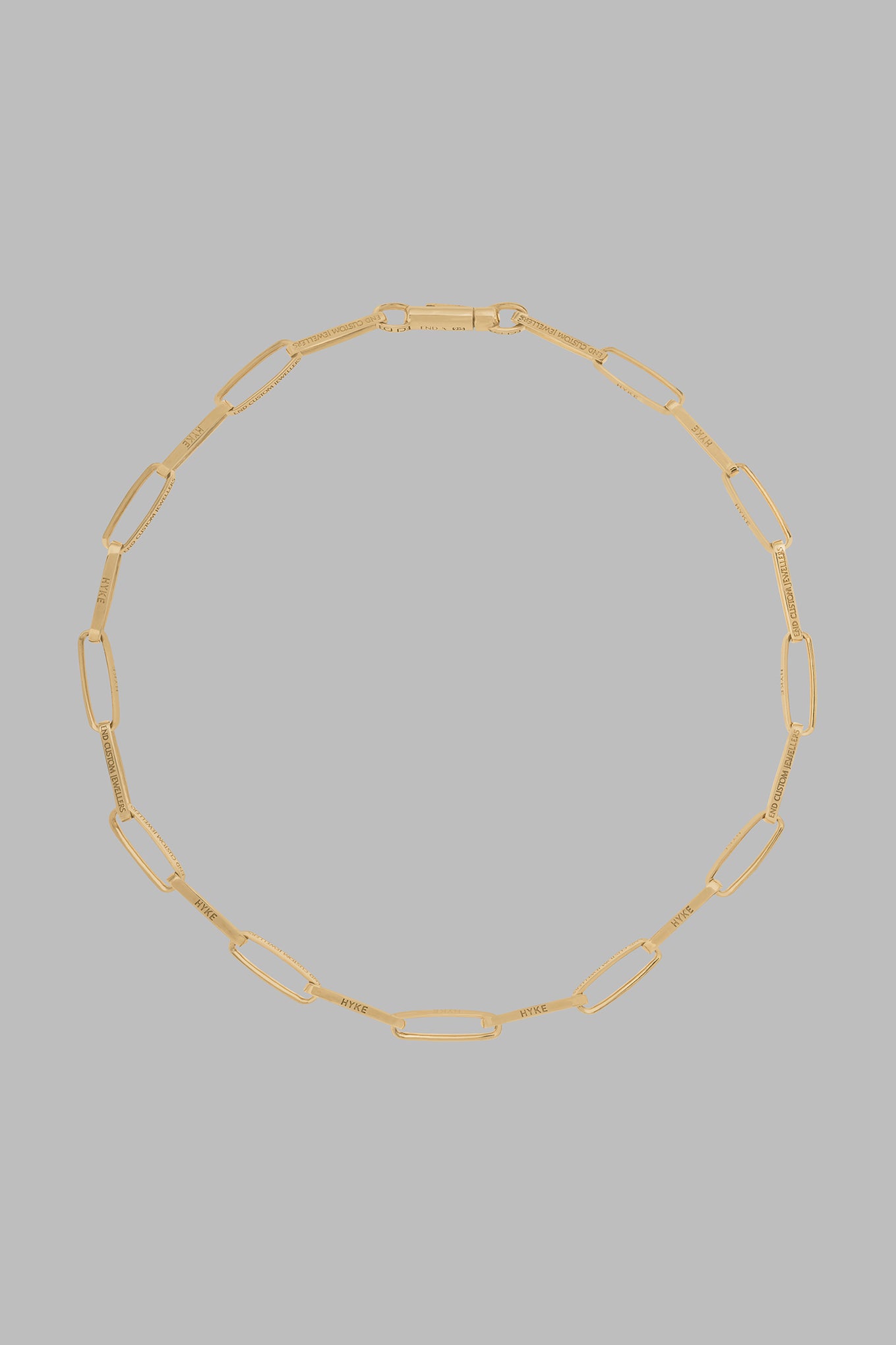 HALF ROUND CHAIN NECKLACE<br>END CUSTOM JEWELLERS × HYKE