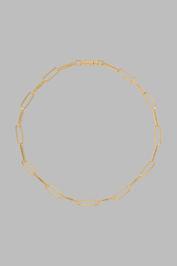 HALF ROUND CHAIN NECKLACE<br>END CUSTOM JEWELLERS × HYKE