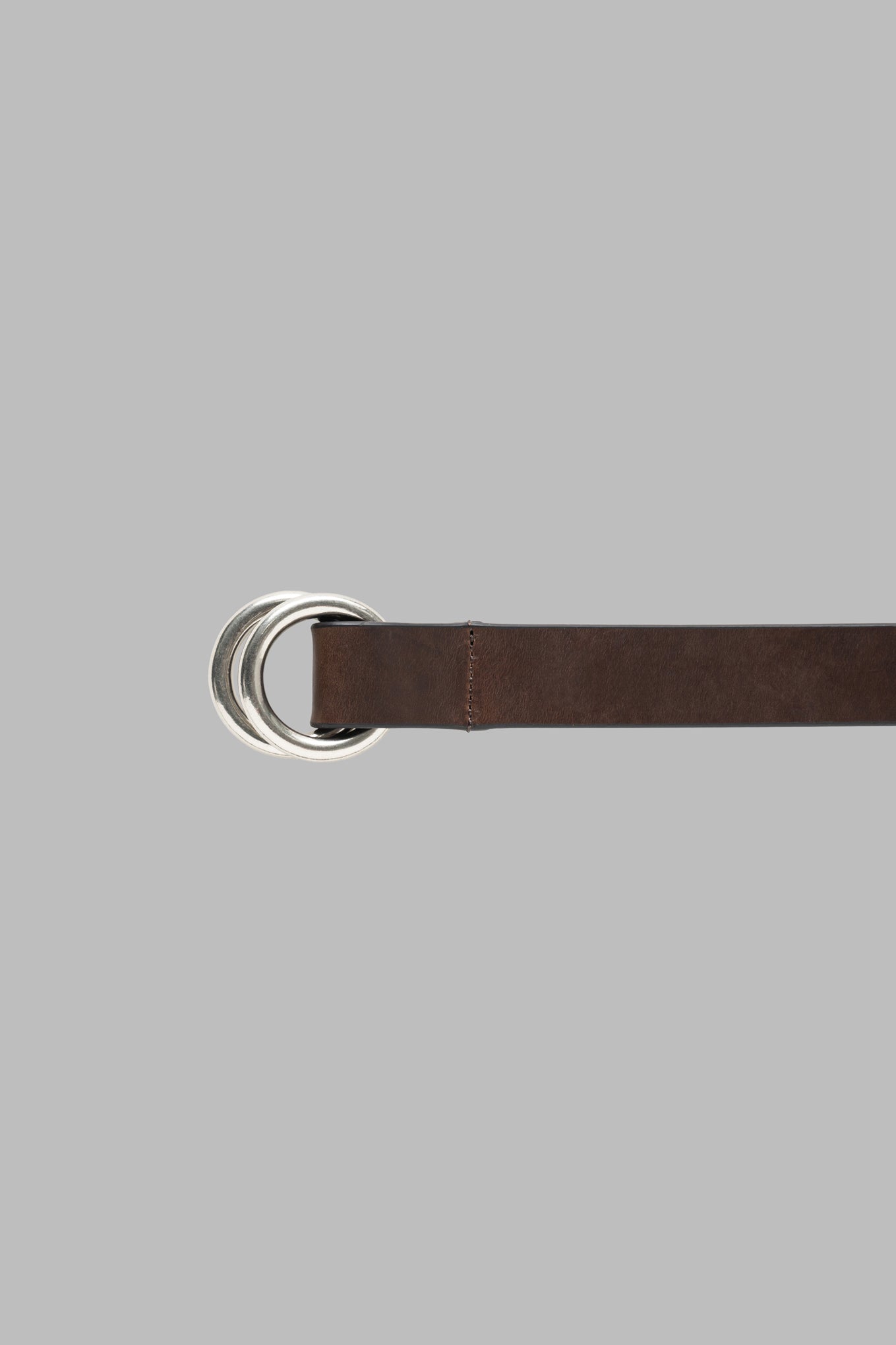 LEATHER RING BELT