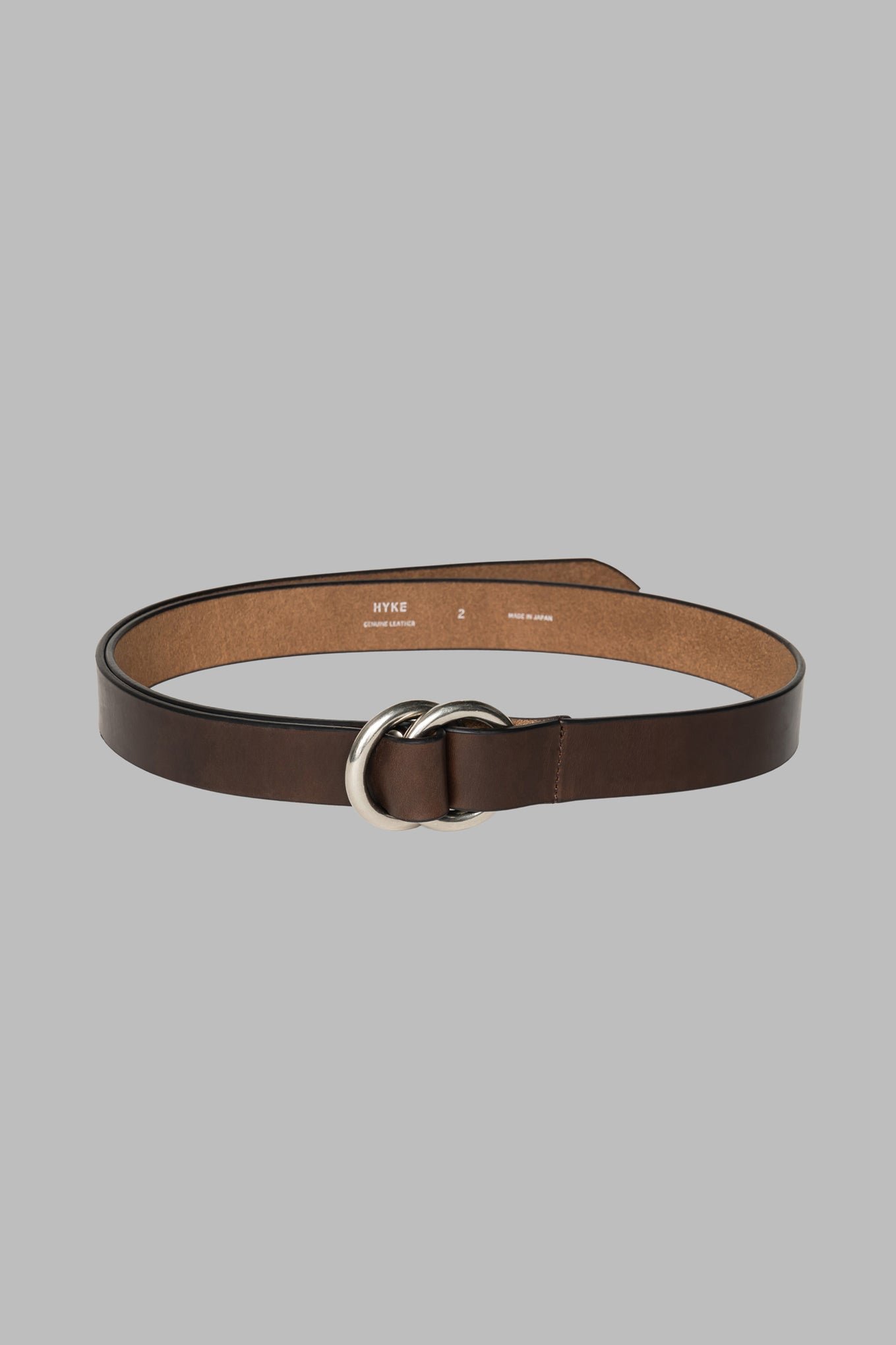 LEATHER RING BELT
