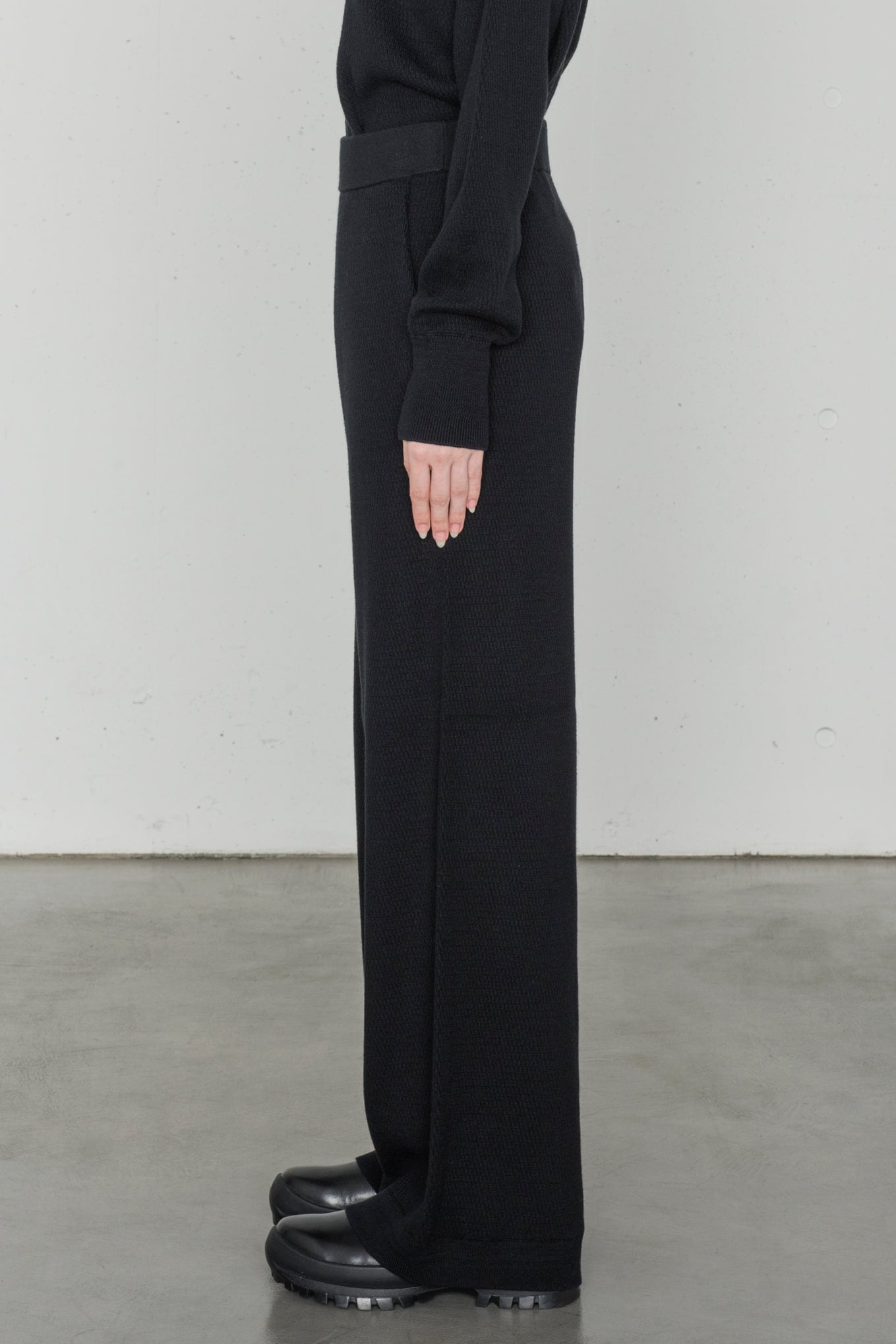 C/C KNIT THERMAL TRACK PANTS