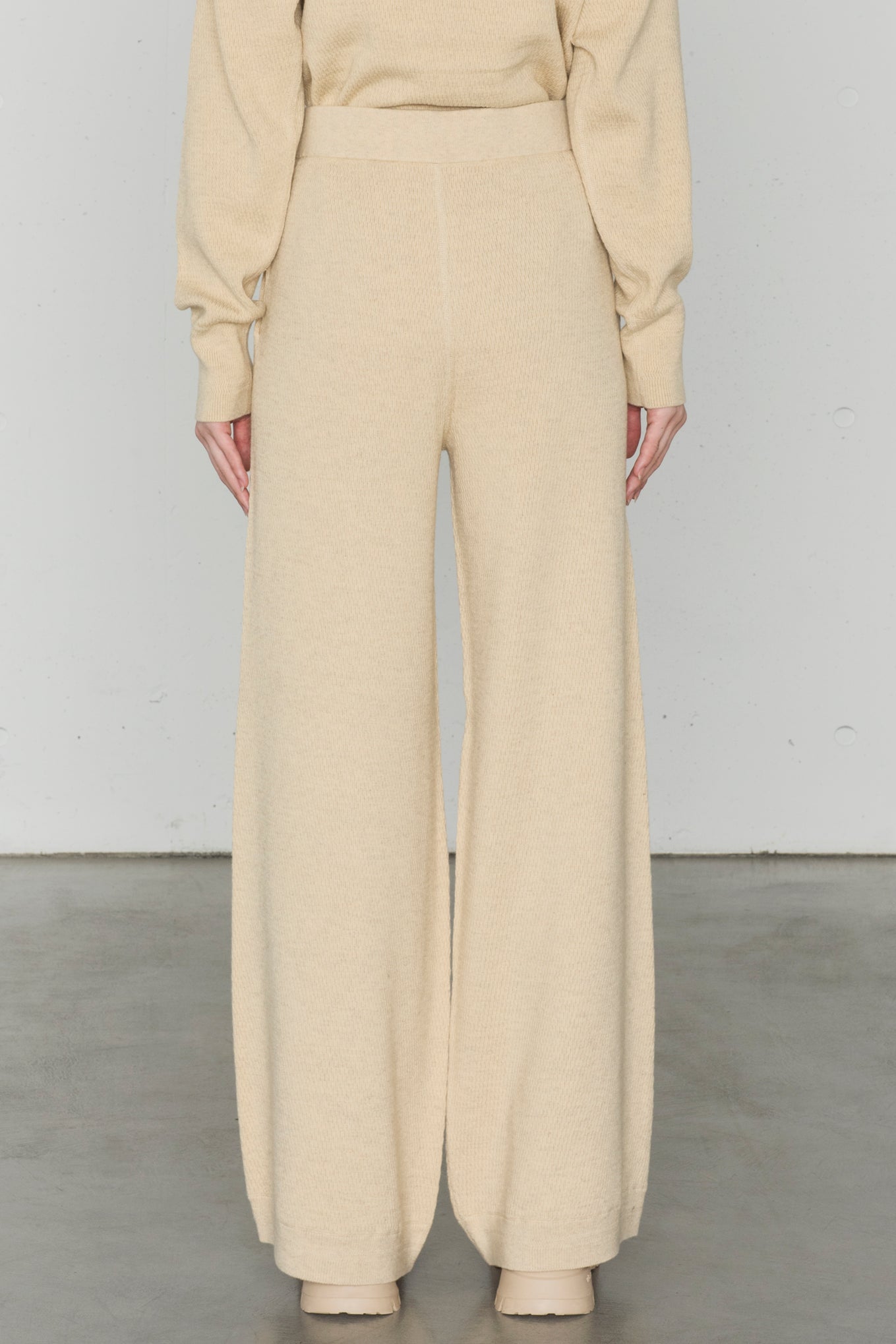 C/C KNIT THERMAL TRACK PANTS