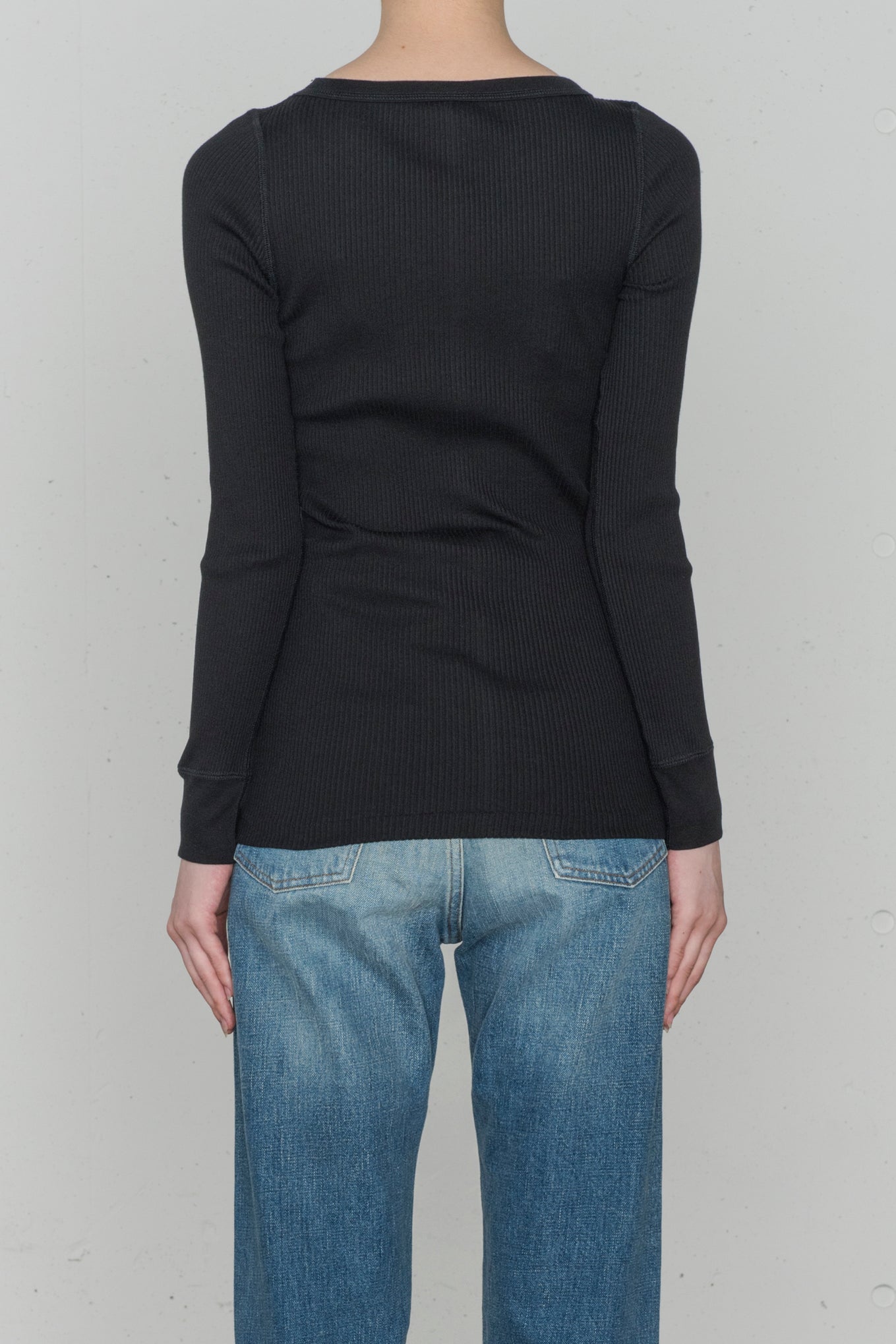 LONG-SLV TEE