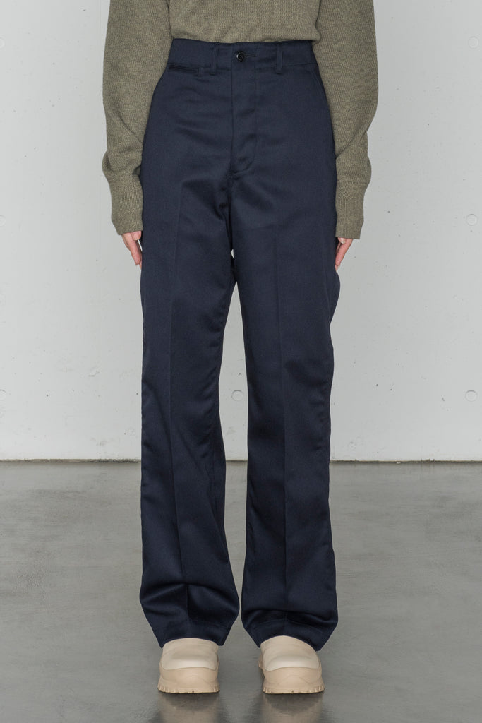 感謝価格 23AW HYKE ハイクCUPRO CHECK WIDE LEG PANTS - パンツ