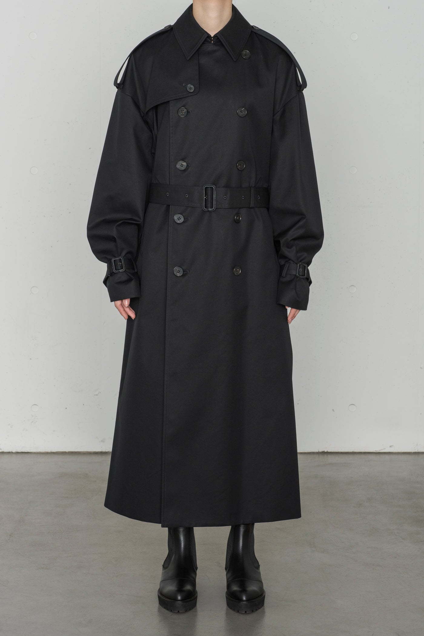 美品 HYKE 22AW QUILTED TRENCH COAT リバーシブル | jasonknade.com