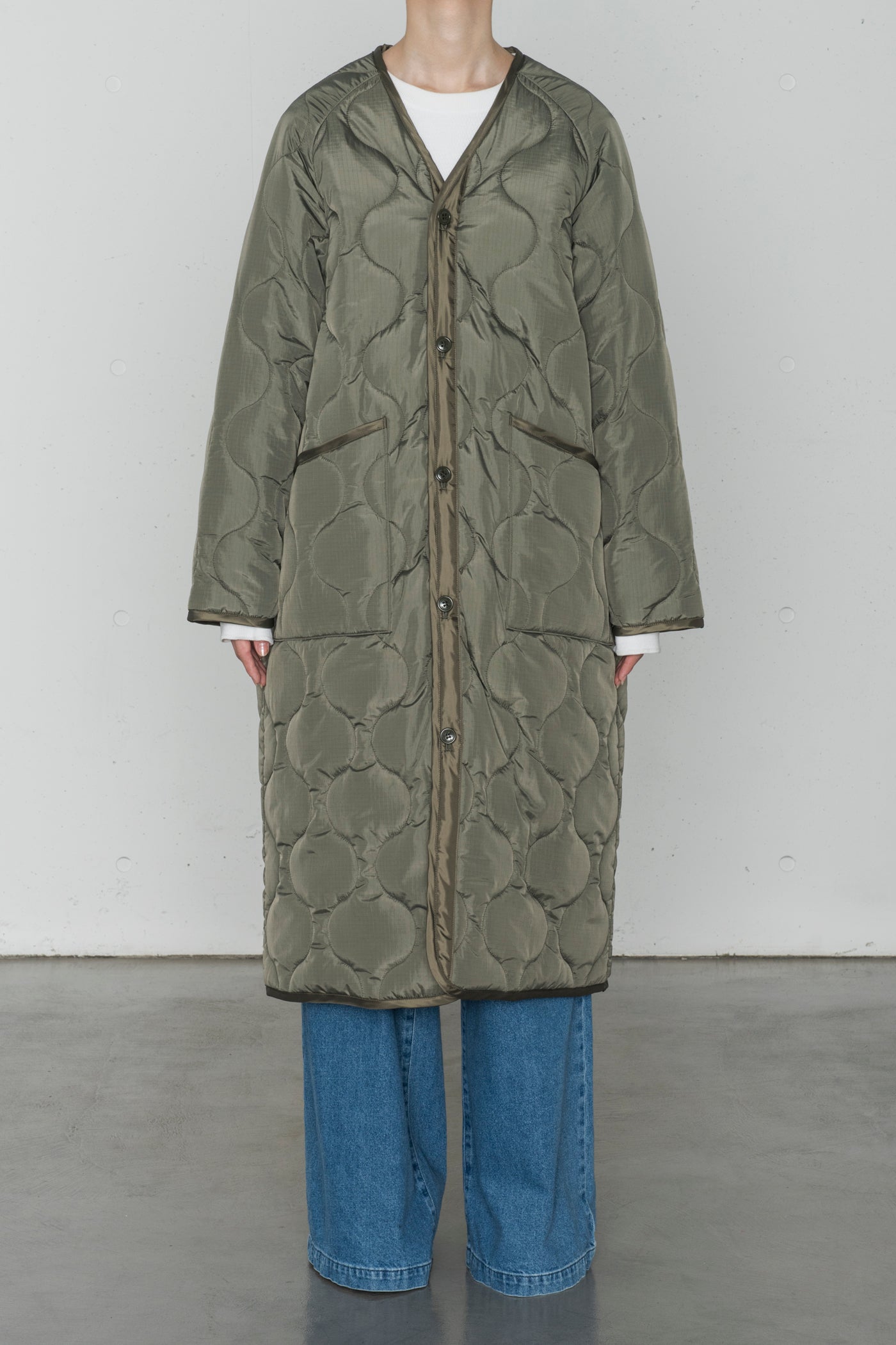 QUILTED LINER COAT