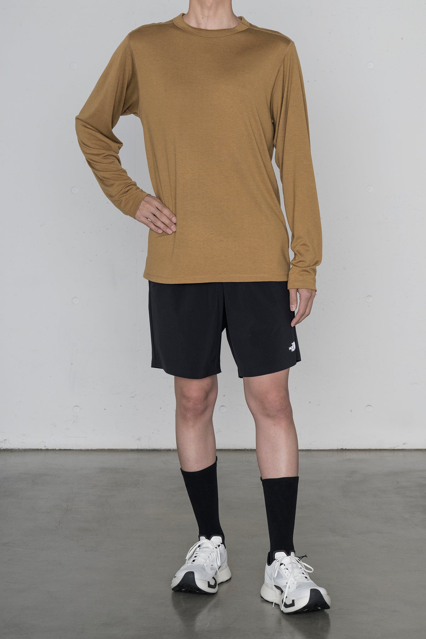 NT256HK<br> L/S Merino Trail Crew (Men's)<br> TNFH  THE NORTH FACE × HYKE