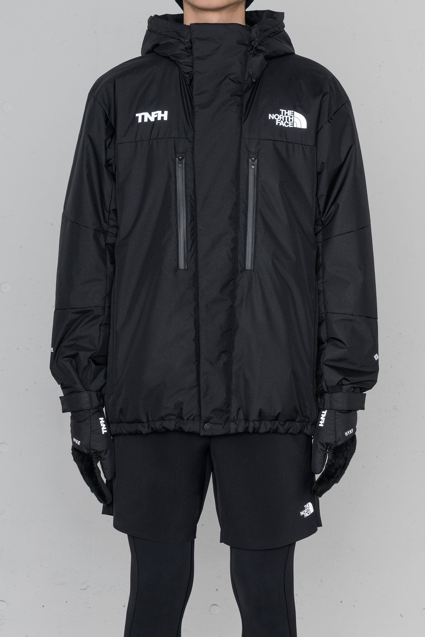 TNFH × HYKE GTX Traill Long Jacket mensM NY255HK GTX Insulation Trail Jacket (Men's) TNFH THE NORTH
