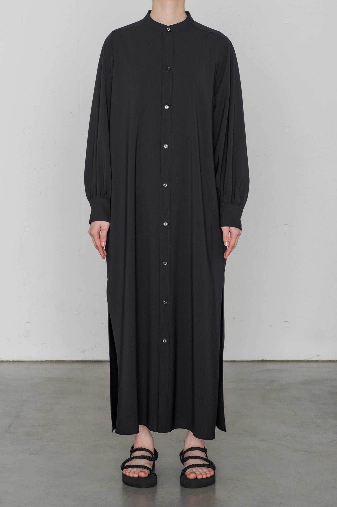 HYKE(ハイク) MAXI SHIRT DRESS