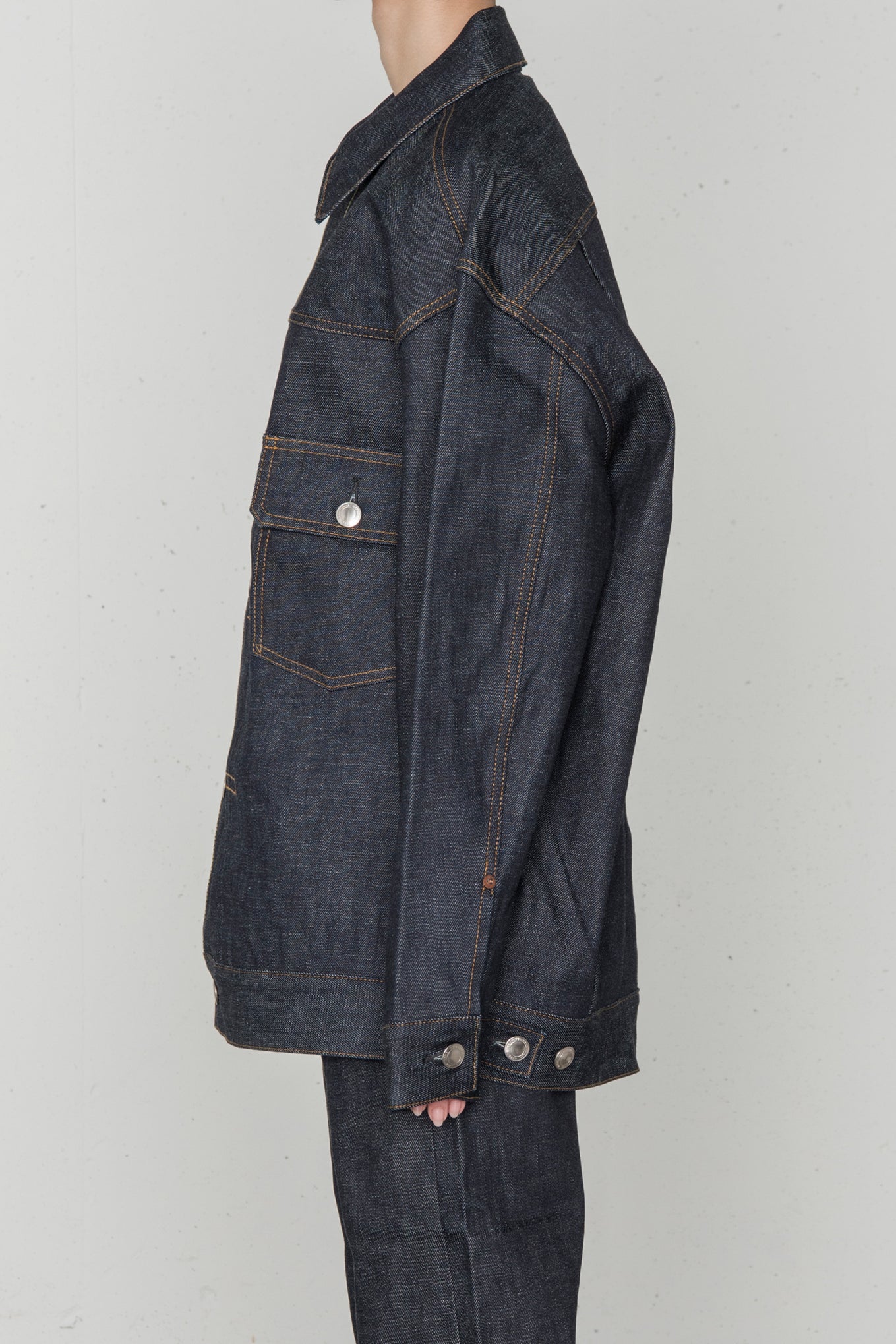 DENIM JACKET TYPE2 / BIG FIT – HYKE ONLINE STORE