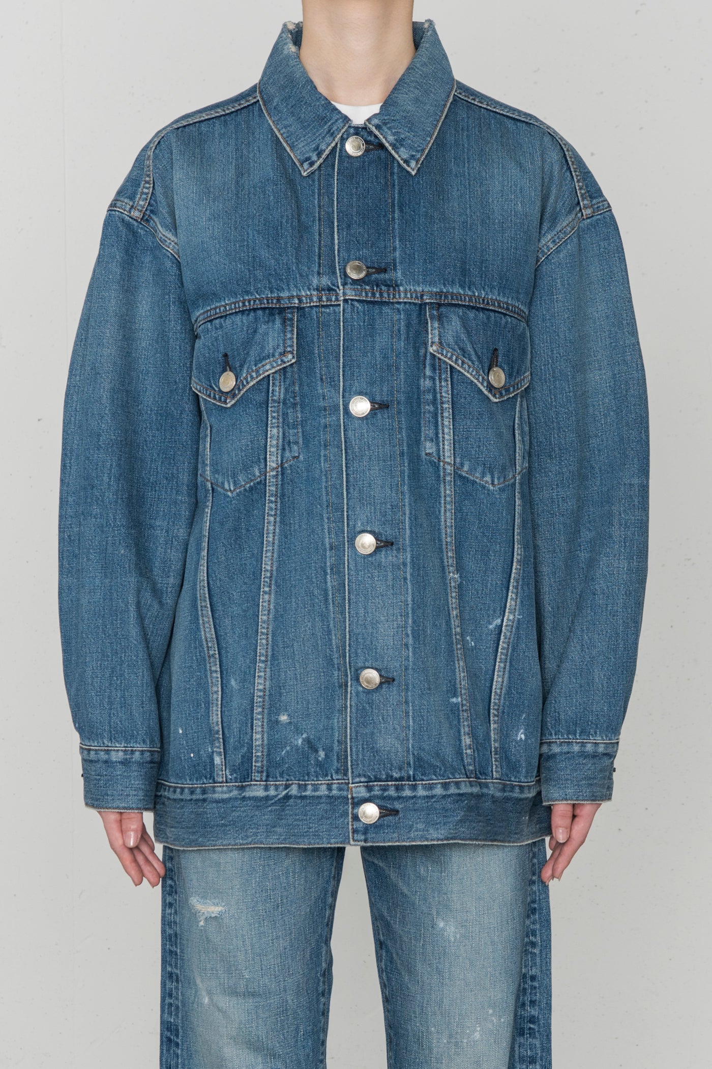 DENIM JACKET TYPE3 / BIG FIT – HYKE ONLINE STORE