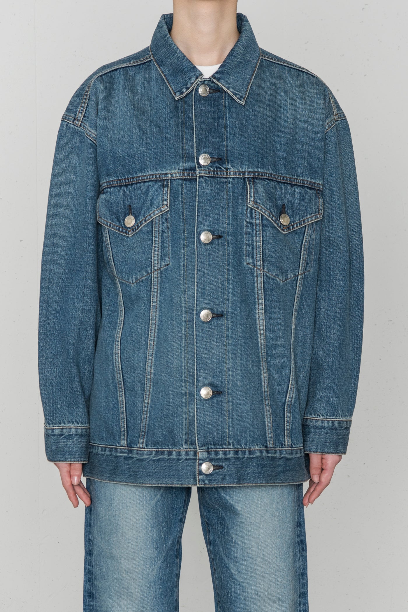 DENIM JACKET TYPE3 / BIG FIT – HYKE ONLINE STORE